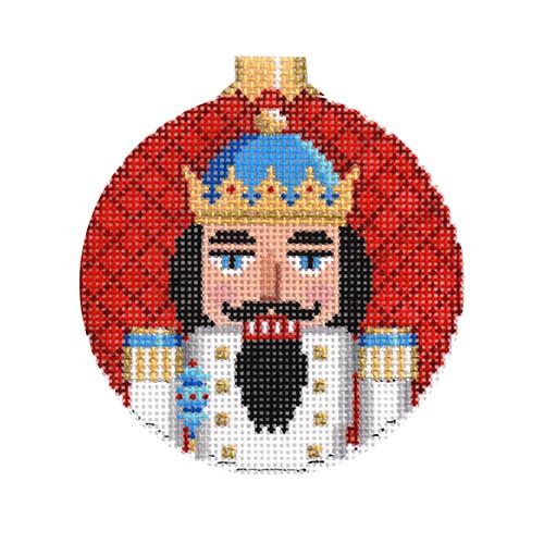 King, Nutrcracker, 3.25" Ornament