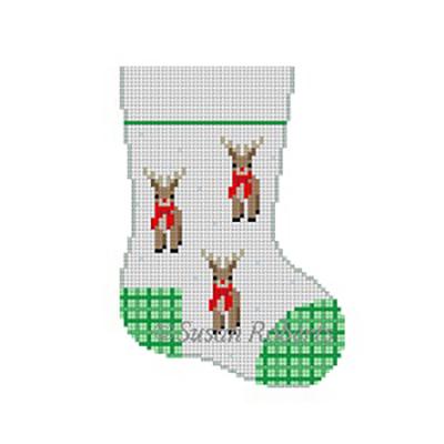 Mini Reindeer Mini Sock