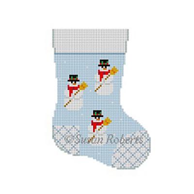 Mini Snowmen Mini Sock