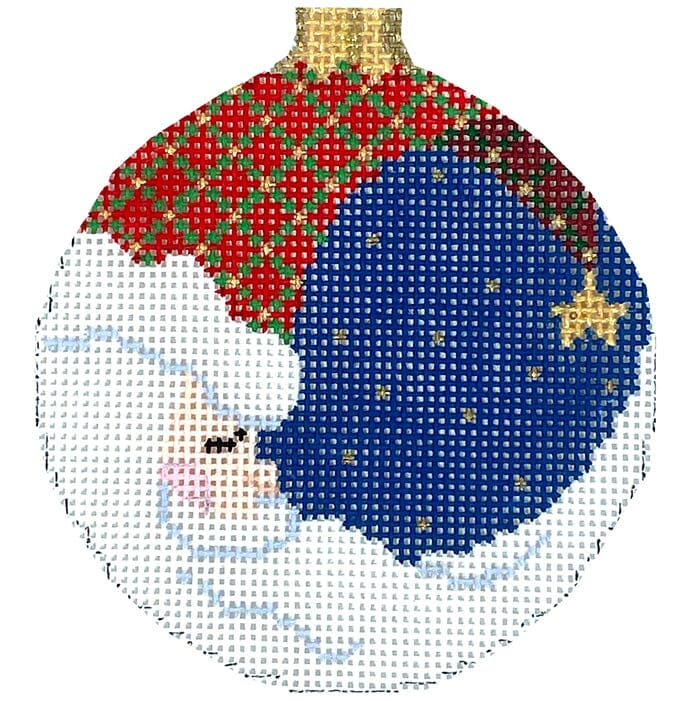 Moon Santa, 3.25" Round