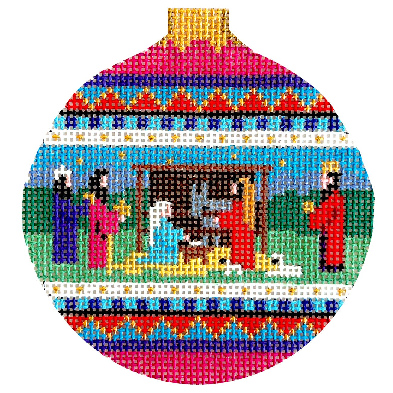 Nativity, 3.25" Round