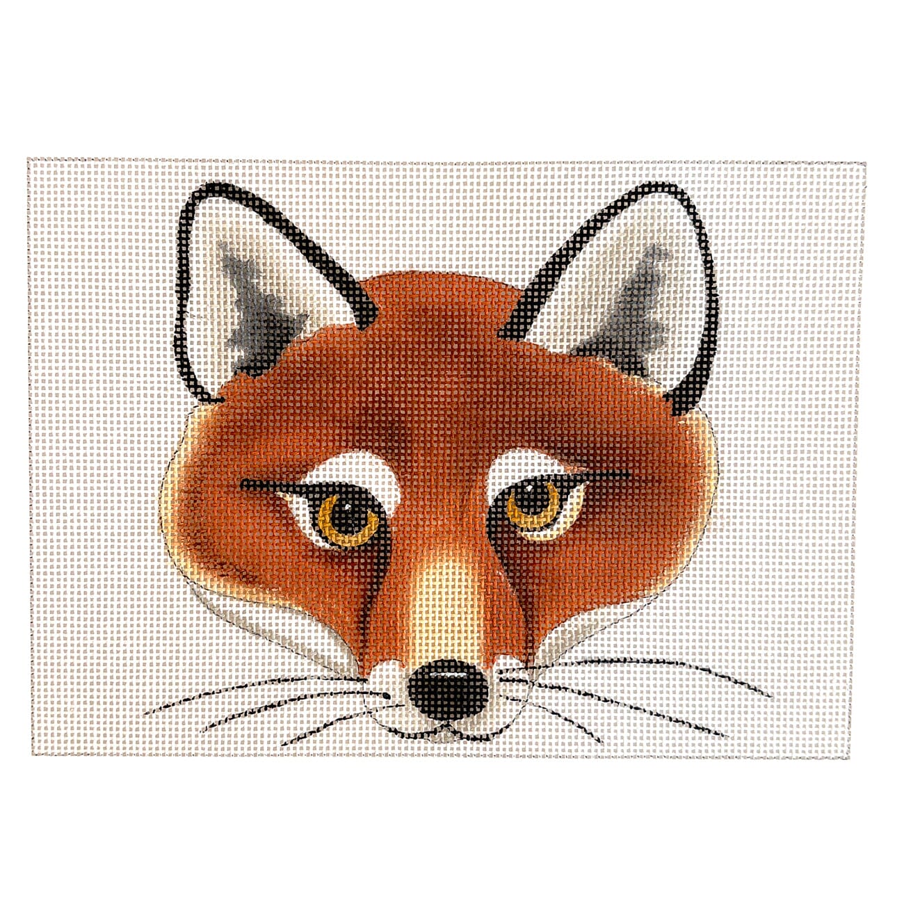 Fox Face 5x7 on 18