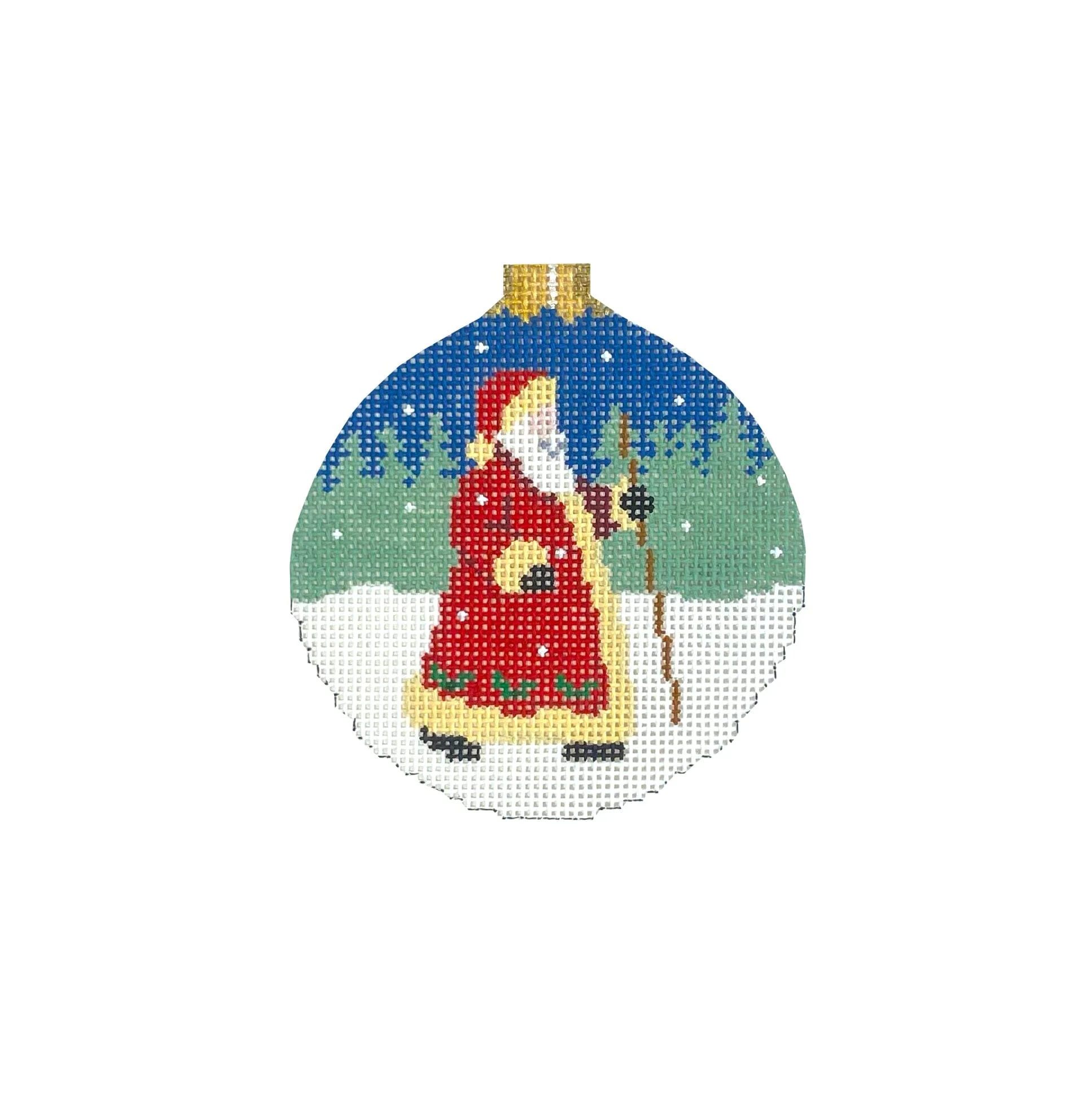 Night Time Walk, 3.25" Round
