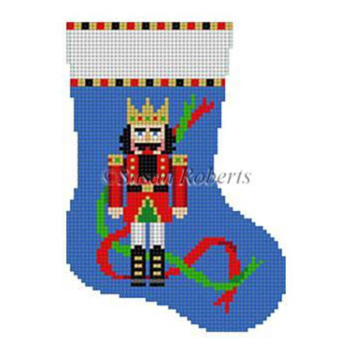 Nutcracker in Ribbons Mini Sock