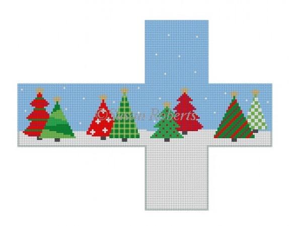Patchwork Trees Cube