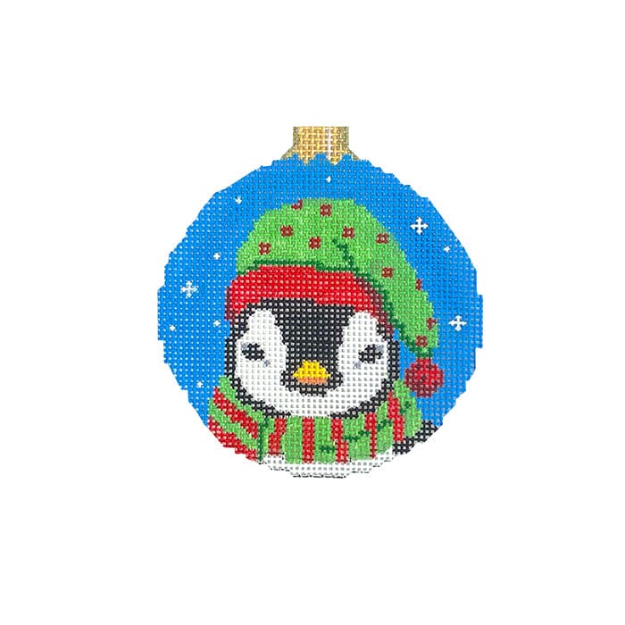 Penguin Face, 3.25" Round