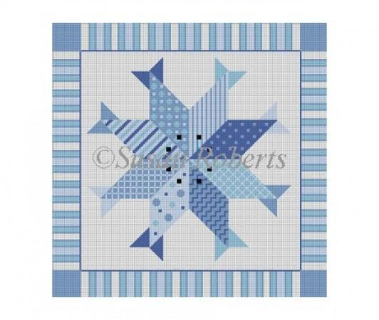 Pinwheel Fish Quilt