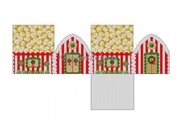 Popcorn Gingerbread House