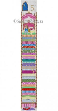 Growth Chart - Princess & the Pea