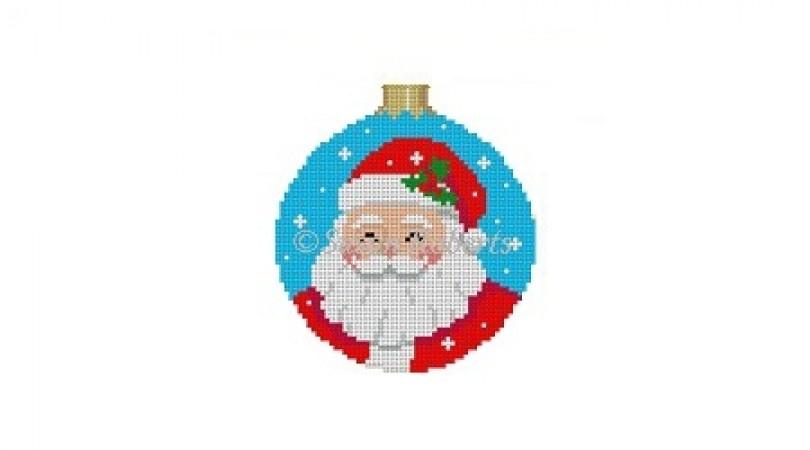 Santa Face 3.25" Round