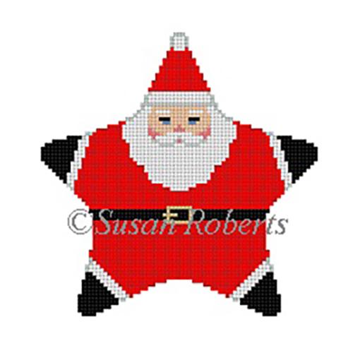 Santa Star with Red Suit