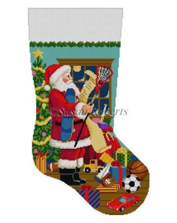 Santa's List Stocking - Boys Sports Toys