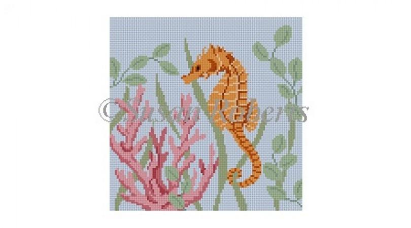 Seahorse in Seagrass