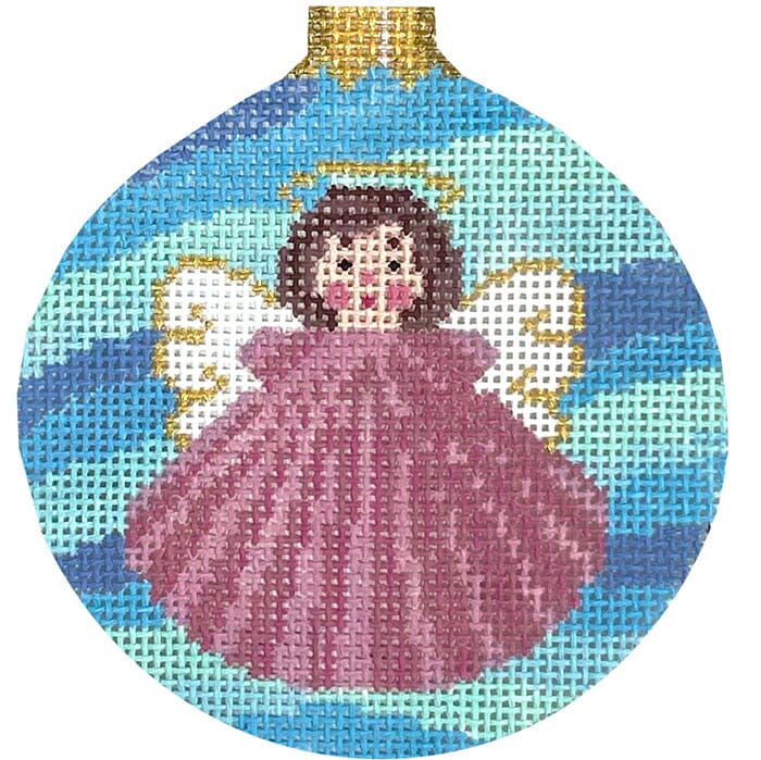Seashell Angel, 3.25" Round