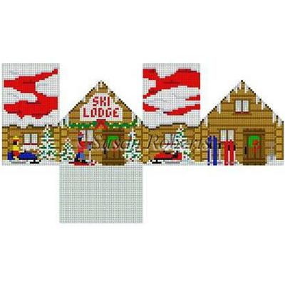 Ski Lodge Mini House on 18 mesh