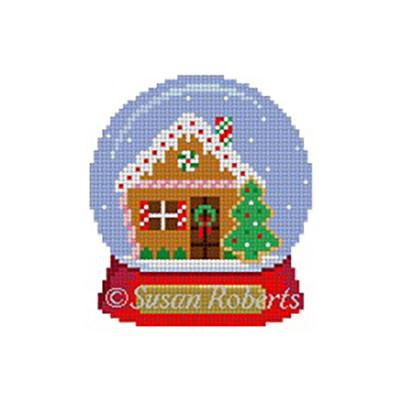 Snow Globe, Gingerbread House