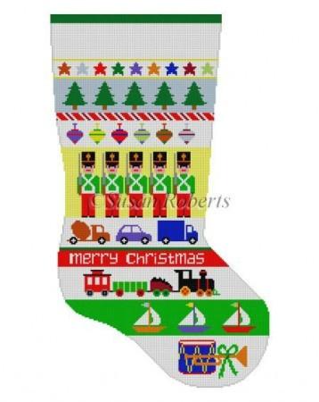 Soldier Stripe Stocking