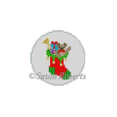 Toy Stocking Round