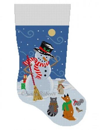 Windy Snow Gifts Snowman, Stocking