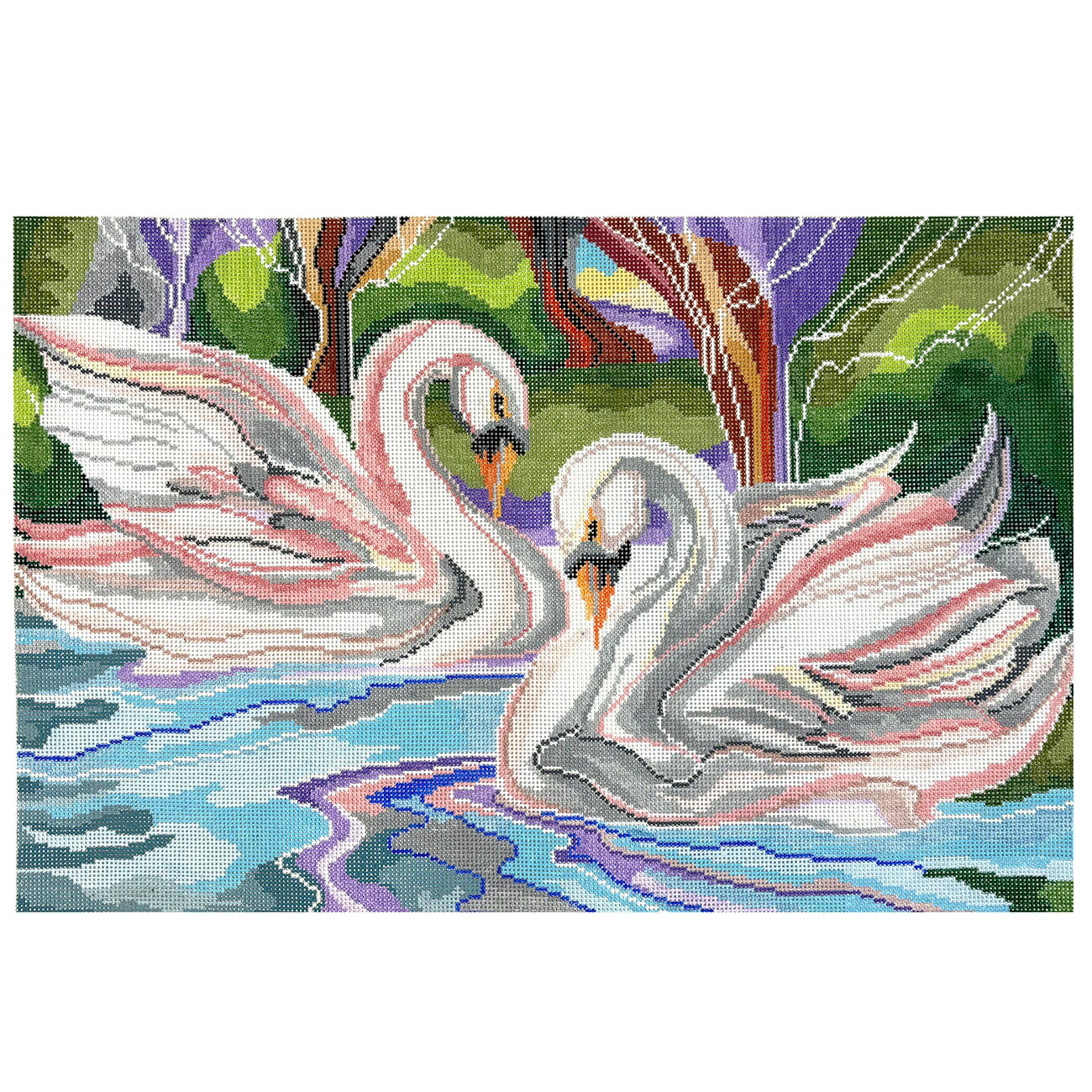 Swans Pair