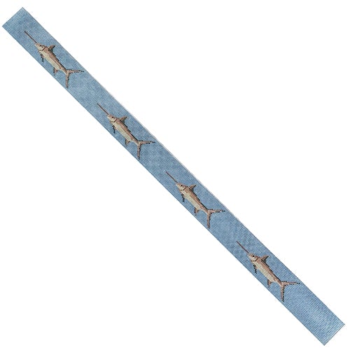 Swordfish Belt on Blue