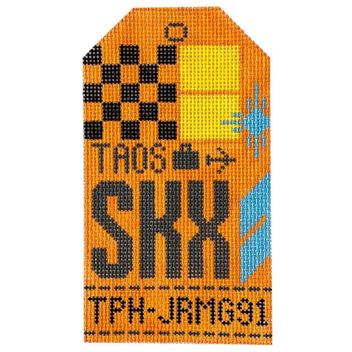 Taos SKX Retro Travel Tag
