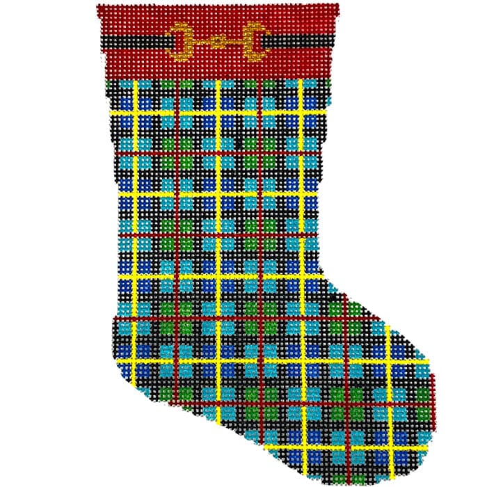 Tartan Mini Stocking