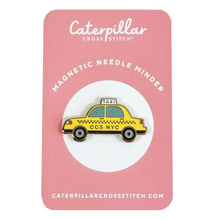 Taxi Enamel Needleminder