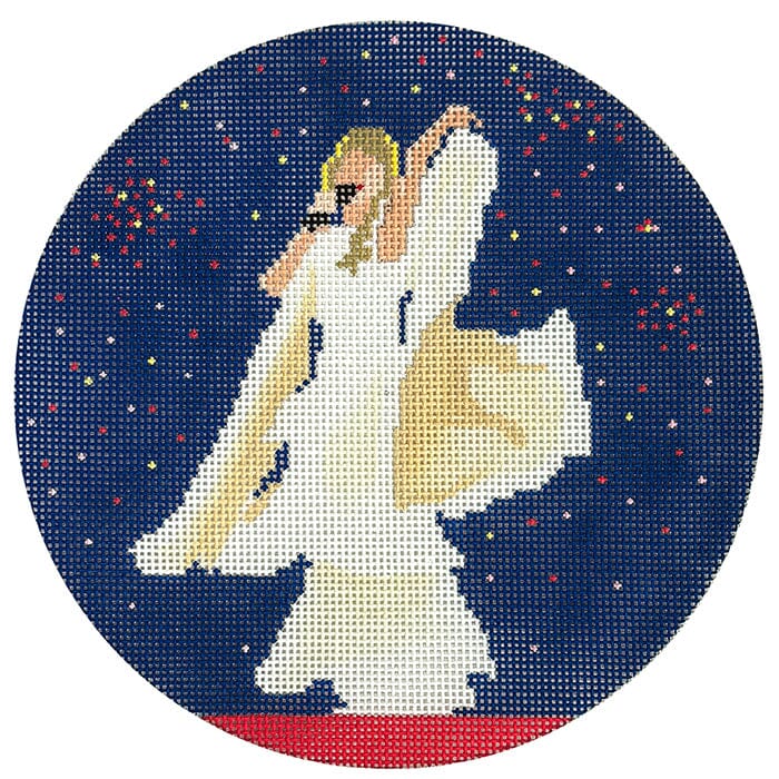 Taylor White Gown 6" Round