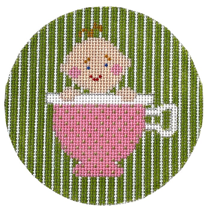 Teacup Girl with Stitch Guide