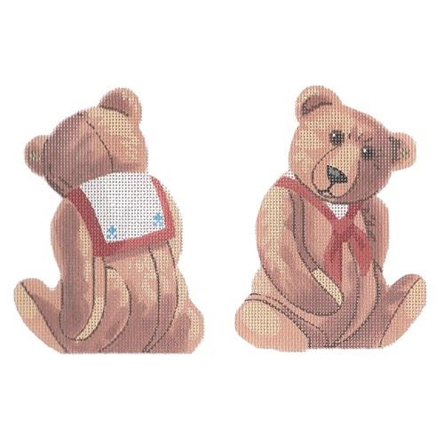 Teddy Bear Front & Back - Victorian Toys Collection