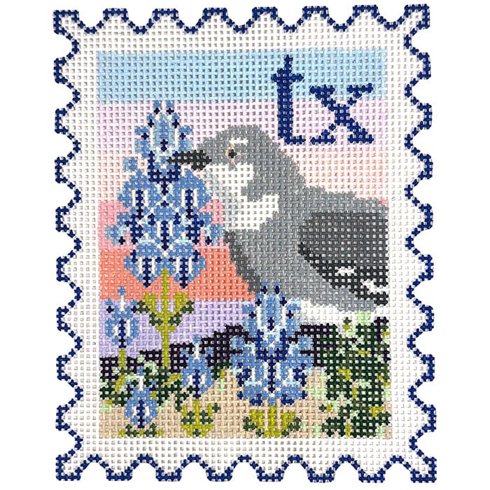 Texas State Bird & Flower Stamp