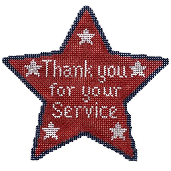 Thank You for Your Service Star