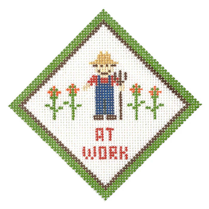 Thanksgiving Ornament - Farmers at Work