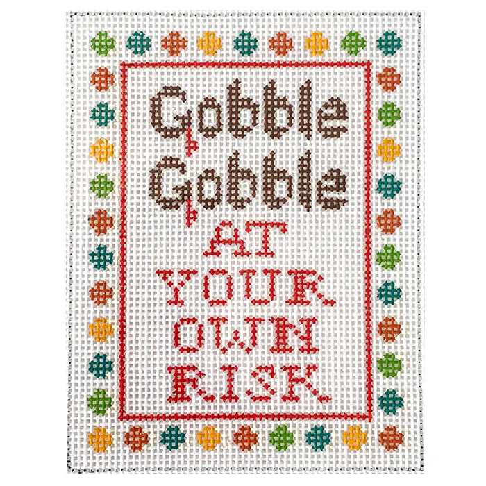 Thanksgiving Ornament - Gobble Gobble