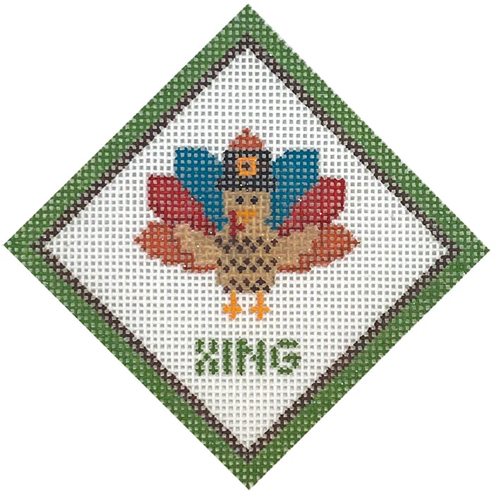 Thanksgiving Ornament - Turkey Xing