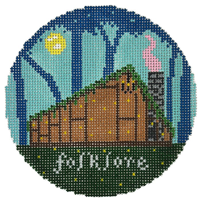 The Book Canvas - Forest Cabin