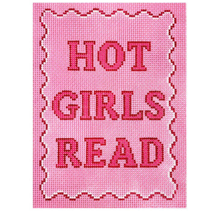 The Book Canvas: Hot Girls Read Kindle Cover PINK