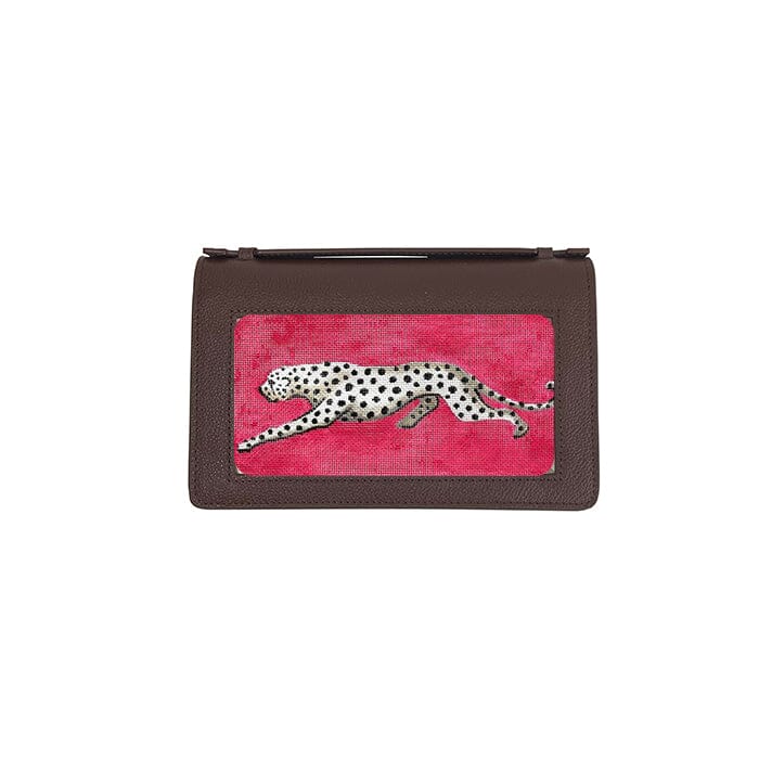 The Everyday Clutch - Espresso with Gold Chain