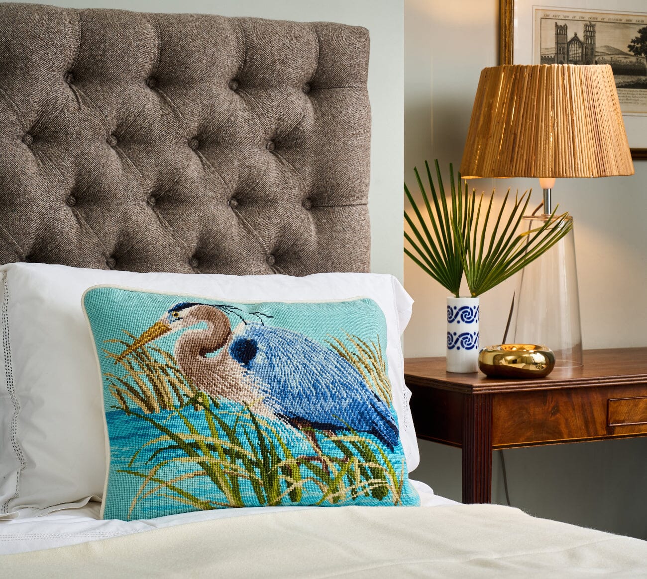 The Great Blue Heron Needlepoint Kit - Image 3