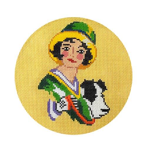 Art Deco Dog Walker