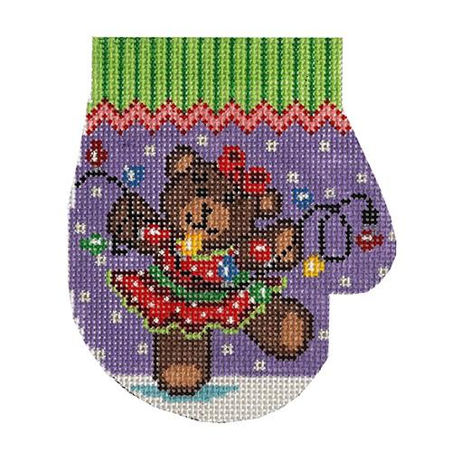 Beary Christmas Mitten
