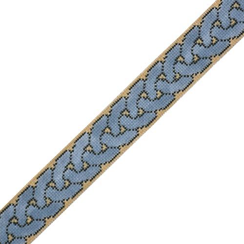 Braided Blues Belt