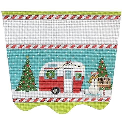 Christmas Camper Stocking Topper