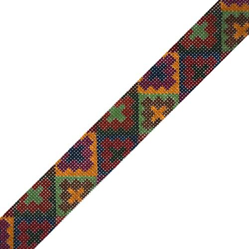 Dhurrie Dark Colors Belt