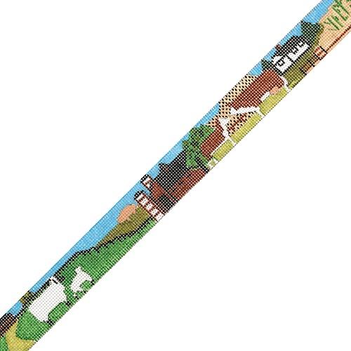 Farm Scene with Animals Belt