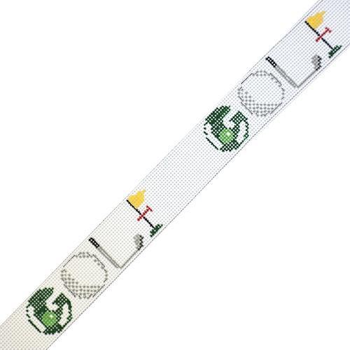 GOLF in Alphabet Motifs Belt