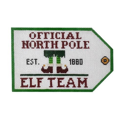 Gift Tag - North Pole Elf Team