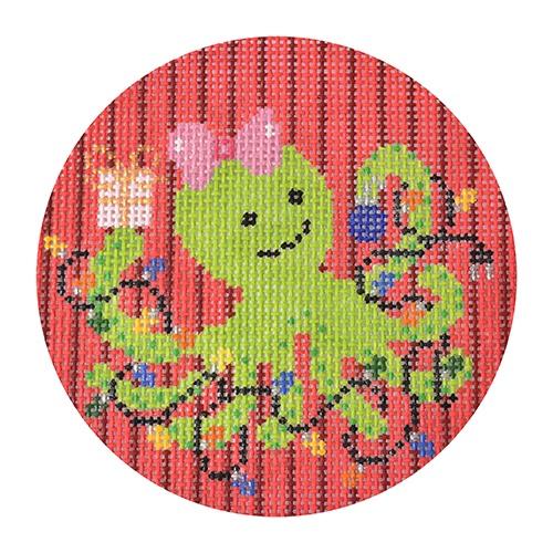 Octopus Christmas Round