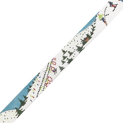 Ski Scene Winter Belt